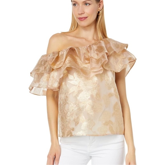 Lilly Pulitzer Tops - NWT Lilly Pulitzer Trixie One Shoulder Top